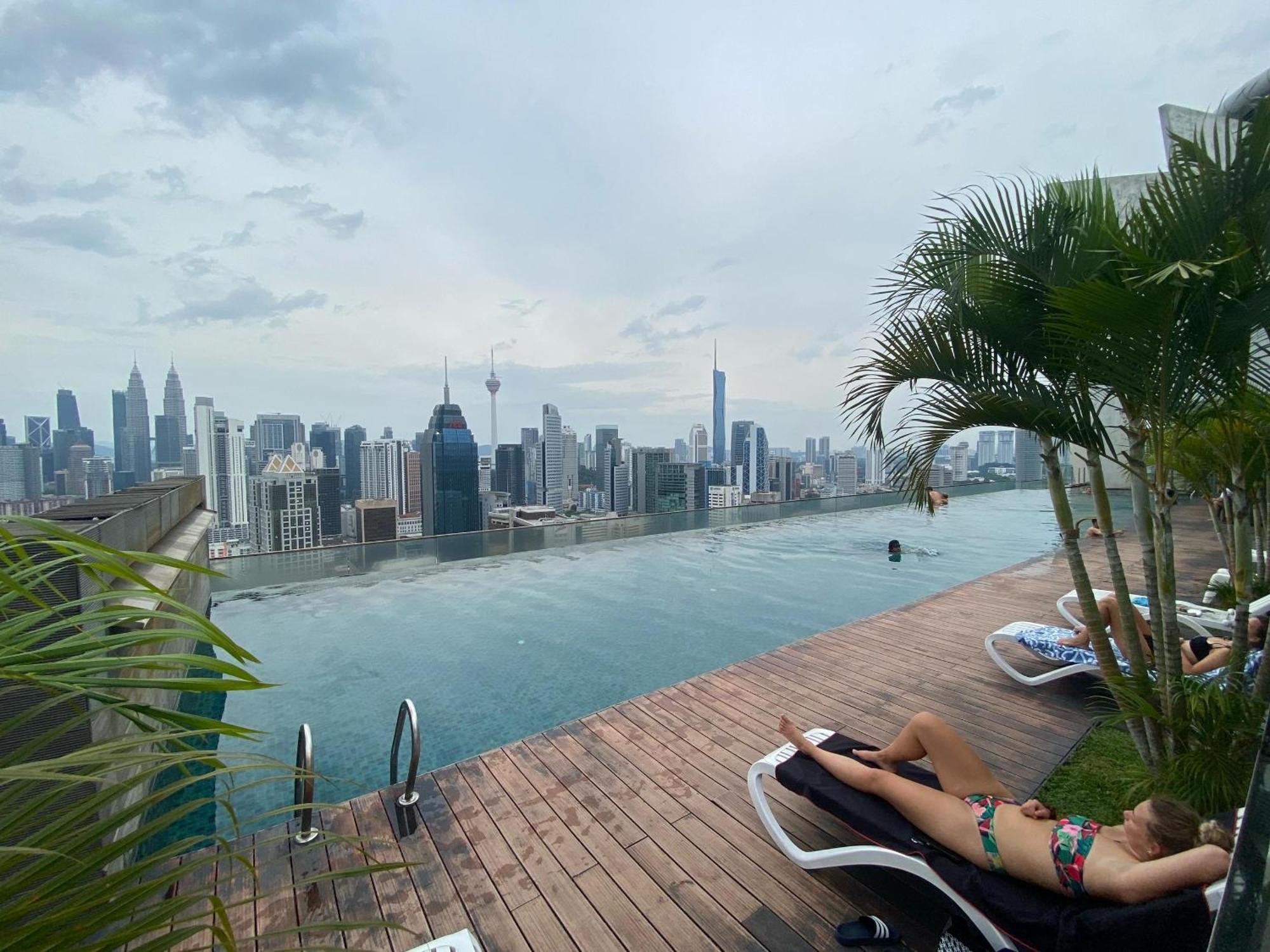 Skypool Kl Free Infinity Pool Over Kuala Lumpur Ngoại thất bức ảnh